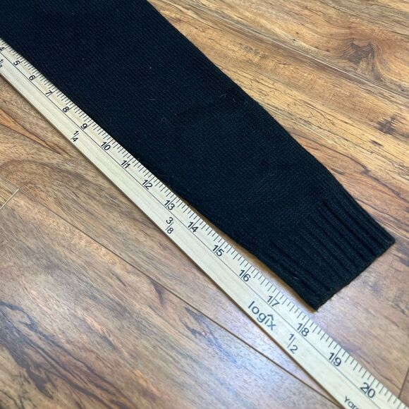 Karen Scott New Women's PullOver Christmas Reindeer Theme Sweater Black Medium - Picture 6 of 6